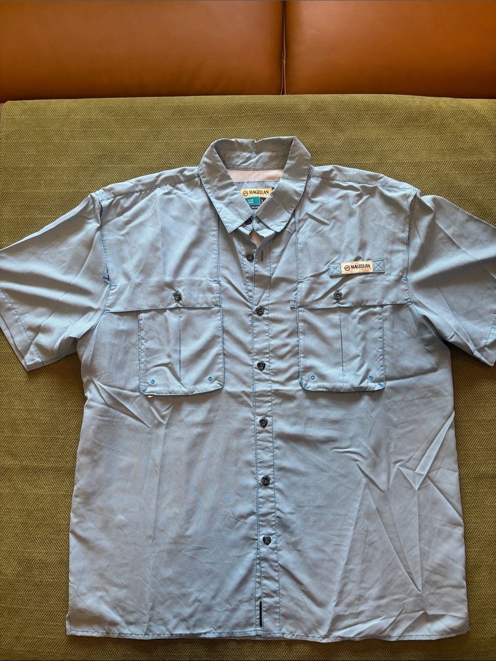 Magellan Outdoors performance fishing shirt.